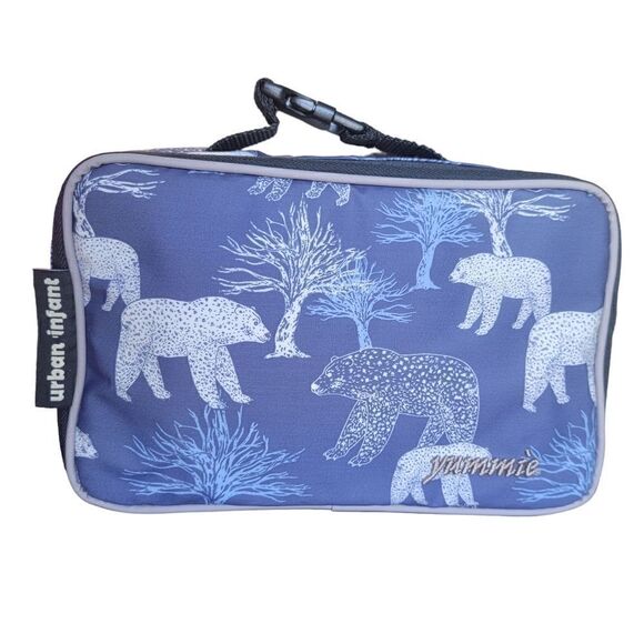 Urban Infant Bear Lunch Box Bag Insulated Snack Bag School Animal Yummie - Picture 1 of 4